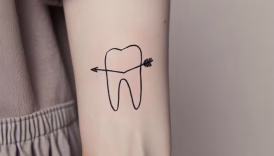 8 Σχέδια τατουάζ Creative Tooth για να παρουσιάσετε το στυλ σας